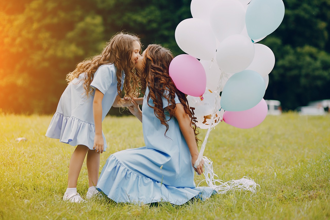 festa della mamma con figlia